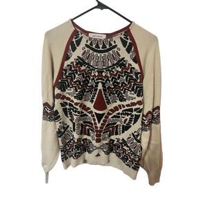 ALDO MARTINS Anthropologie polis sweater in multi sz 8
